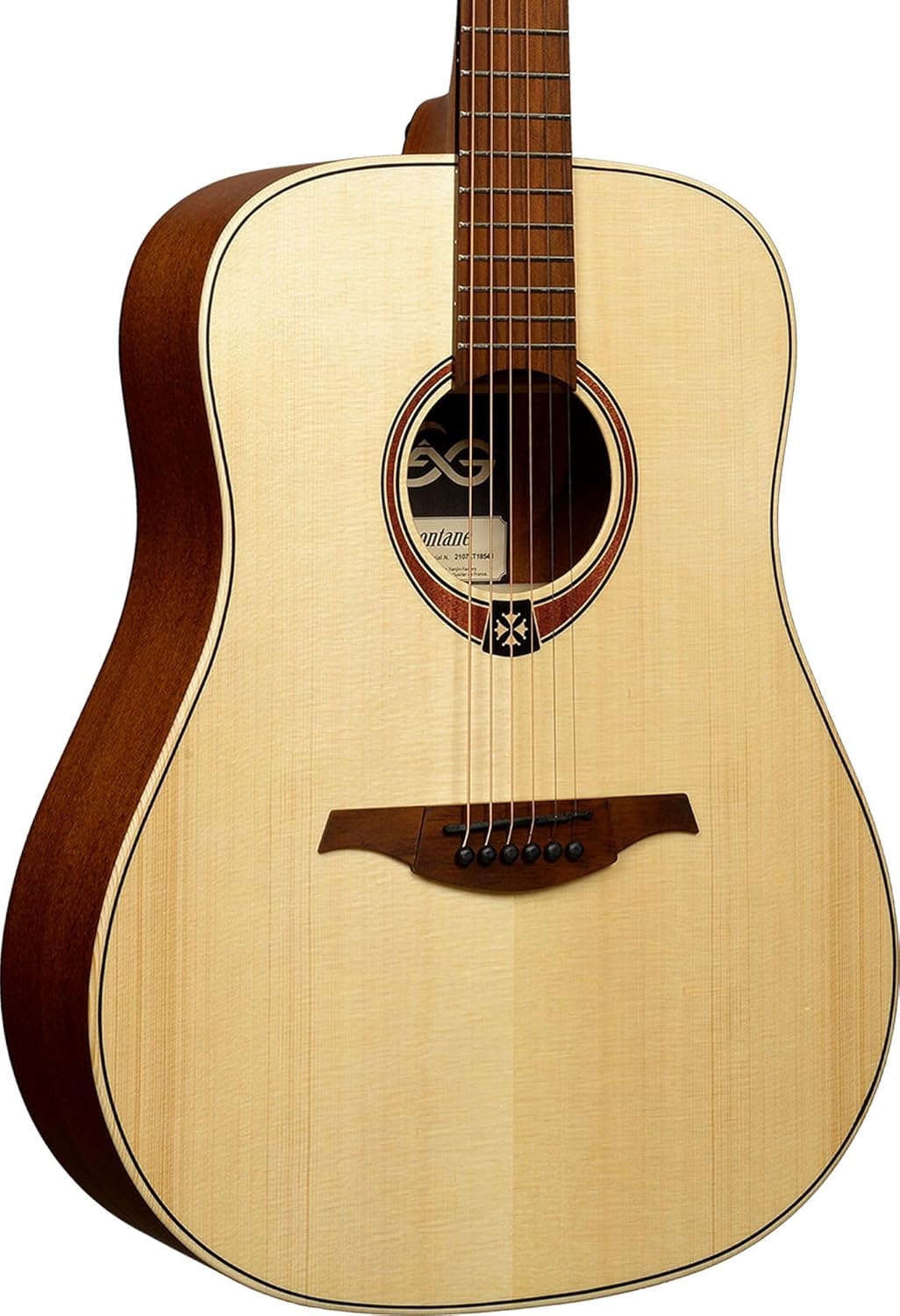 LAG GUITARS Tramontane 70 Dreadnought Natural