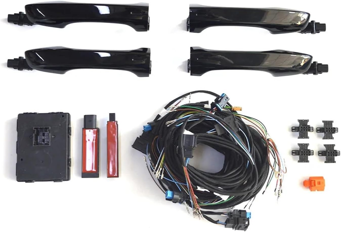 Compatible For VW MB Passat B8 Arteon Tiguan MK2 Passat Variant Four door keyless entry comfort entry system(With lamp)