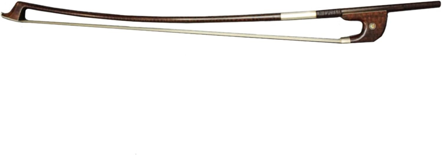 TSTS Handmade Snakewood Double Bass Bow for 4/4 Size German Style Snakewood Frog Professional Violin Bow