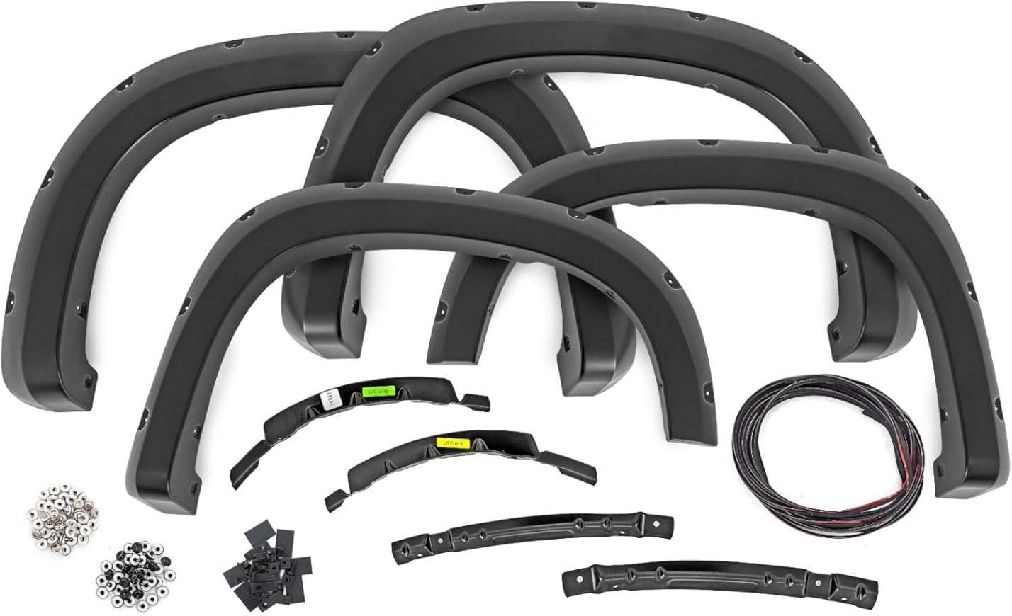 Rough Country Pocket Fender Flares for 22-25 Chevy Silverado 1500 - F-C12211