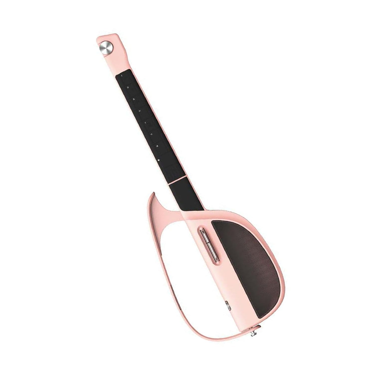 Smart, Stringless Automatic Gear for One Person Band Electric, Accompaniment Guitar with Built in Song Score Library (Rose)