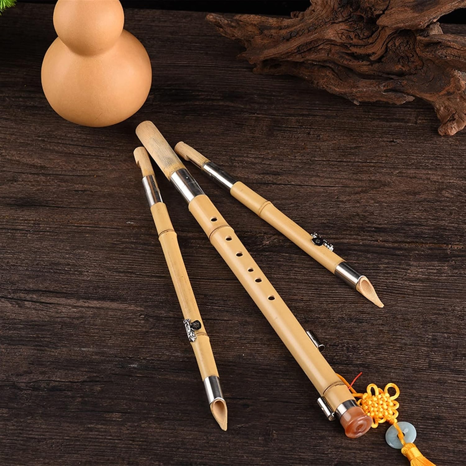 FLFL Hulusi Hulusi Set G, B Flat, Hulusi Wind Instrument