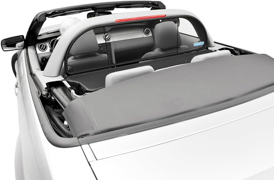 2005-2014 Mustang Convertible Love The Drive Wind Deflector Screen (For Vehicle With Light/Style Bar)