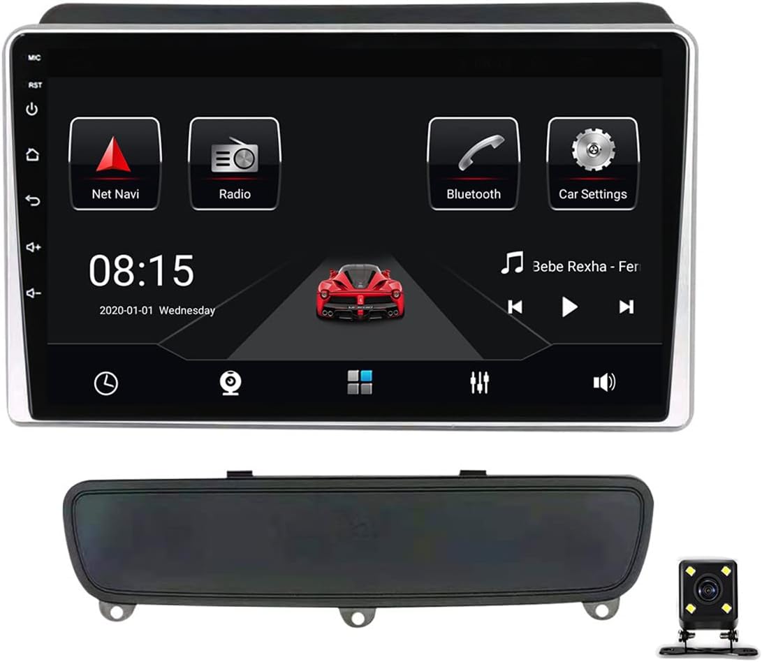 Double DIN Car Multimedia Player, 9 Inch Touchscreen Car Stereo with Backup Camera, Bluetooth, Steering Wheel Controls, USB Port, FM Car Radio Receiver, for Kia Sorento 2012-2021