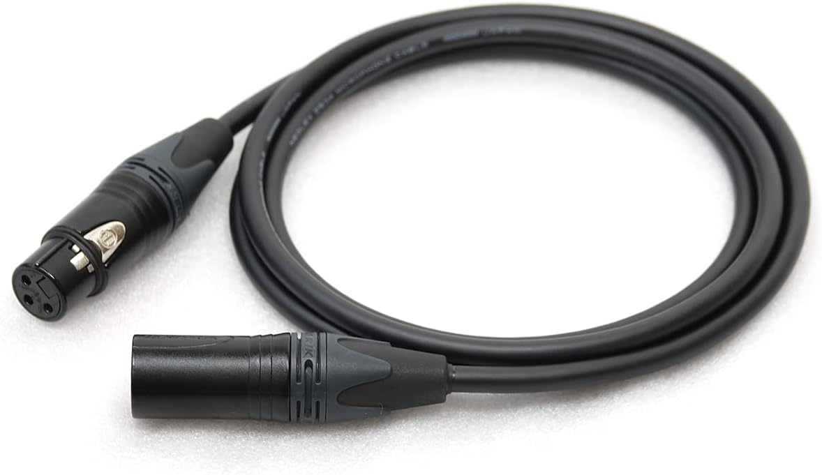 MOGAMI 2534 XLR Microphone Cable (4.9feet) Black
