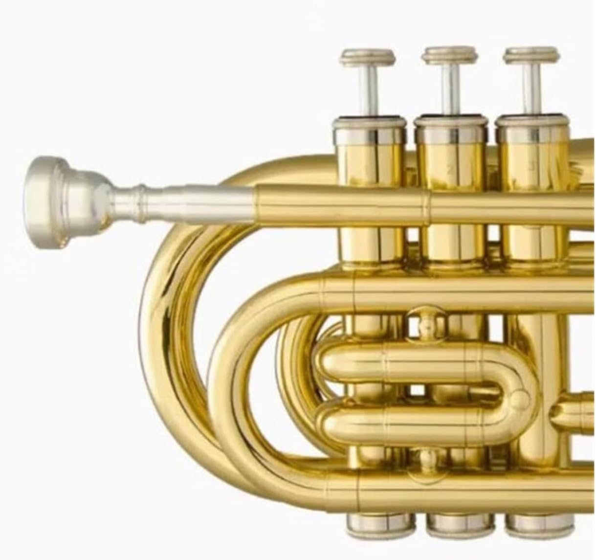 Portable Trumpet B Flat Mini Cornet Musical Instruments