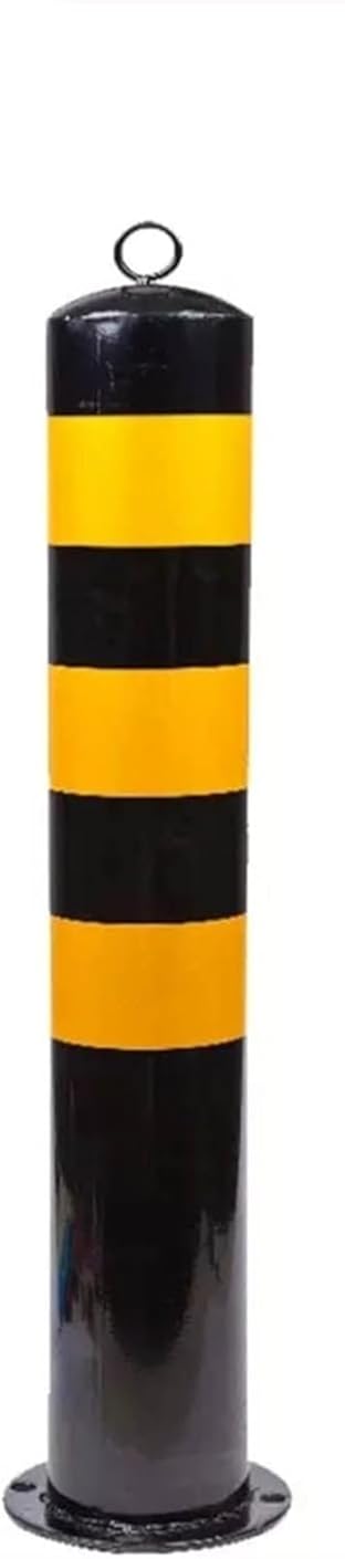 Steel Fixing Down Security Parking Post, Chain Bolt Driveway Vehicle Post Bollards, Car Parking Space Security Bollards (Size : 750x114mm)