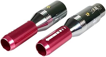 Davitu Electrical Equipments Supplies - 10 Sets 3 Pin XLR Connector XLR Male Plug+XLR Female Jack Socket Microphone Connector MIC Adapter Cable Termininal - (Color: Mixed Color)