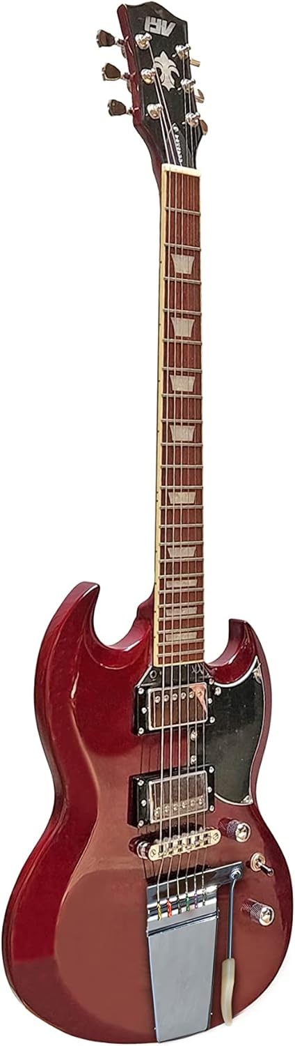 IYV IVSV-300 CHERRY RED Solid-Body Electric Guitar, cherry Red