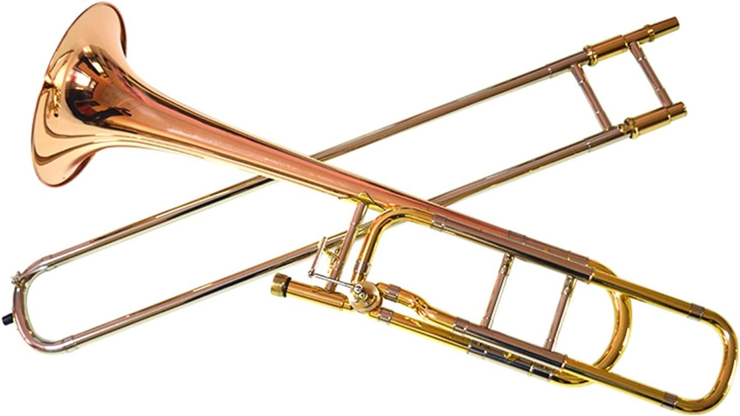 TSTS Professional Bb Tenor Trombone Phosphorus Bronze Copper B Flat Trombone Musical Instruments Beginner Trombone