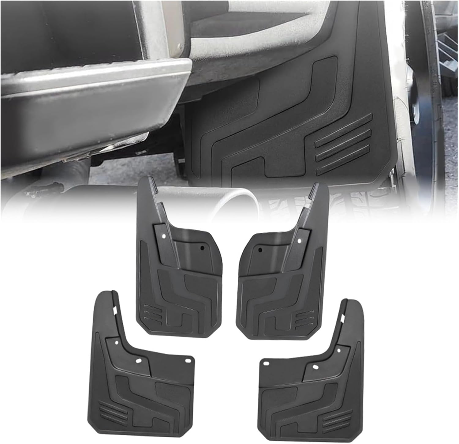 Compatible for Chevrolet Colorado 2023 2024 2025 Car Front Rear Mud Flaps Fender Splash Guards Mudguards Mud Flaps Kit ﻿