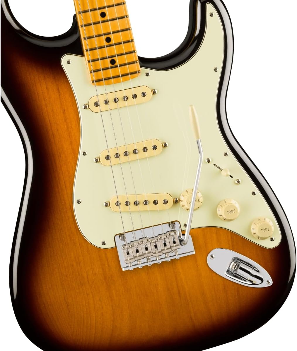 Fender 70th-anniversary American Professional II Stratocaster Electric Guitar with Maple Fingerboard - Anniversary 2-col