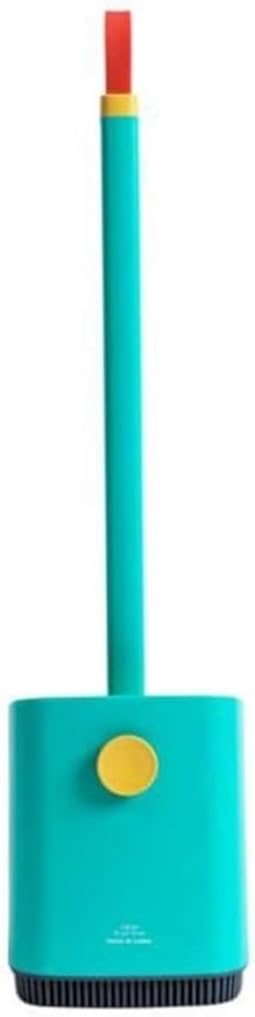 Toilet Brush Toilet Brush Toilet Brush Set Plastic Long Handle Toilet Brush Floor-Standing Bathroom Toilet Bowl Brush Cleaning Brush Toilet Brush and Holder (Color : White) (Green)