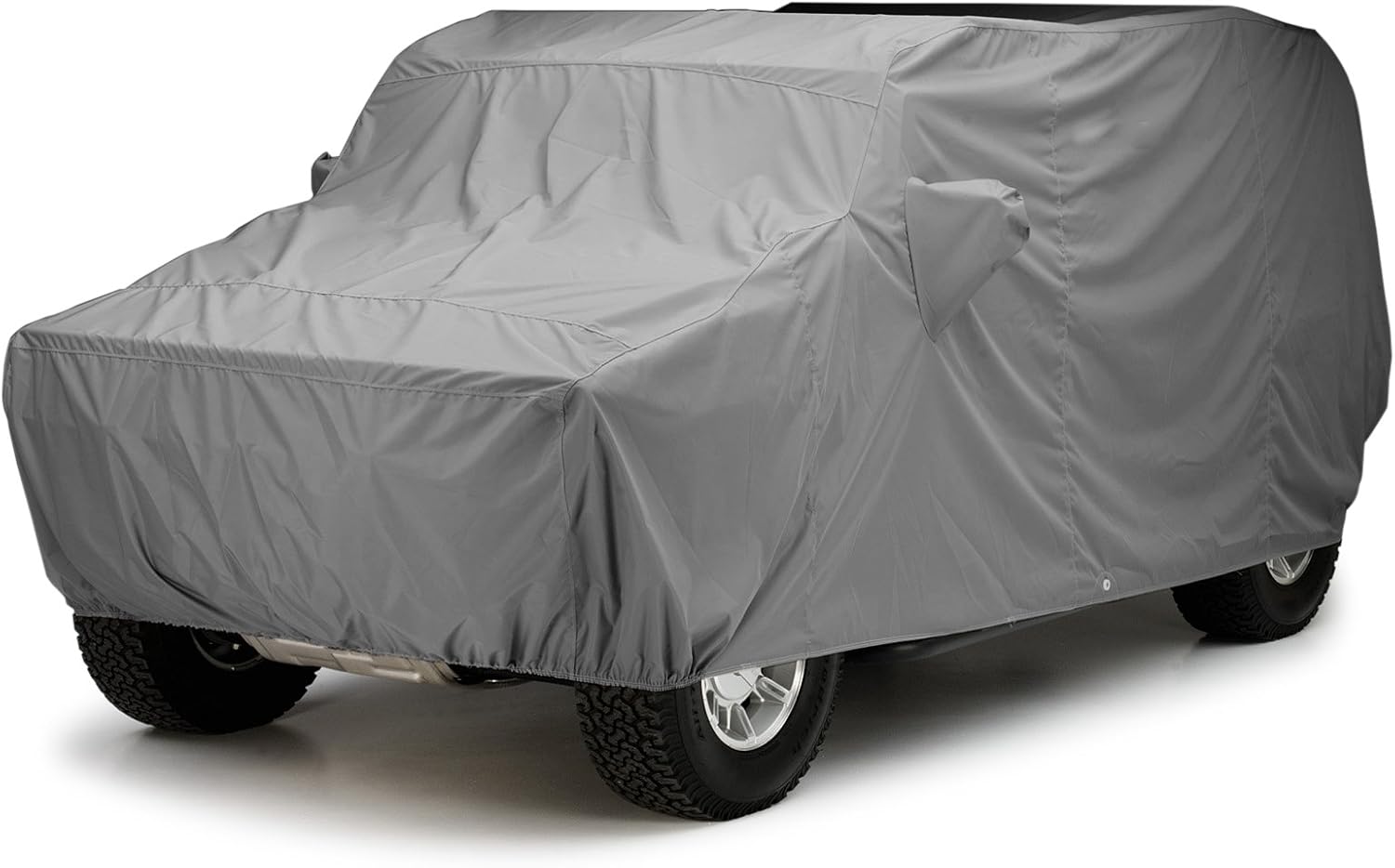 Covercraft Custom Fit Car Cover for Jeep Wrangler - Sunbrella Series Fabric, Cadet Gray