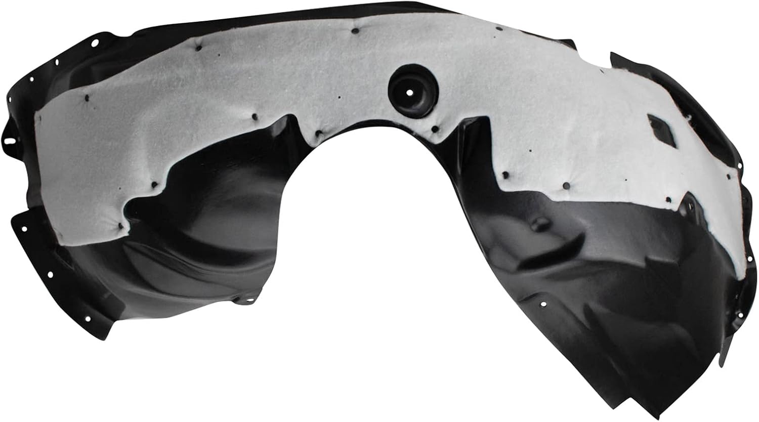 TRQ Front Left Inner Fender Liner Drivers Side Compatible with 2013-2016 Ford Fusion FO1248159