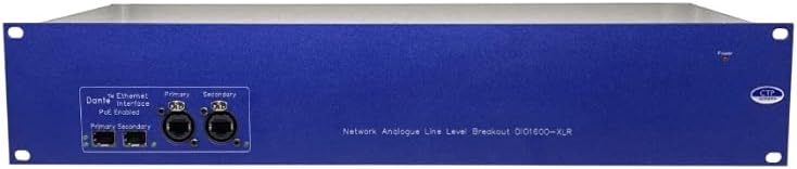 DIO1600 Dante Enabled Line Level Interface