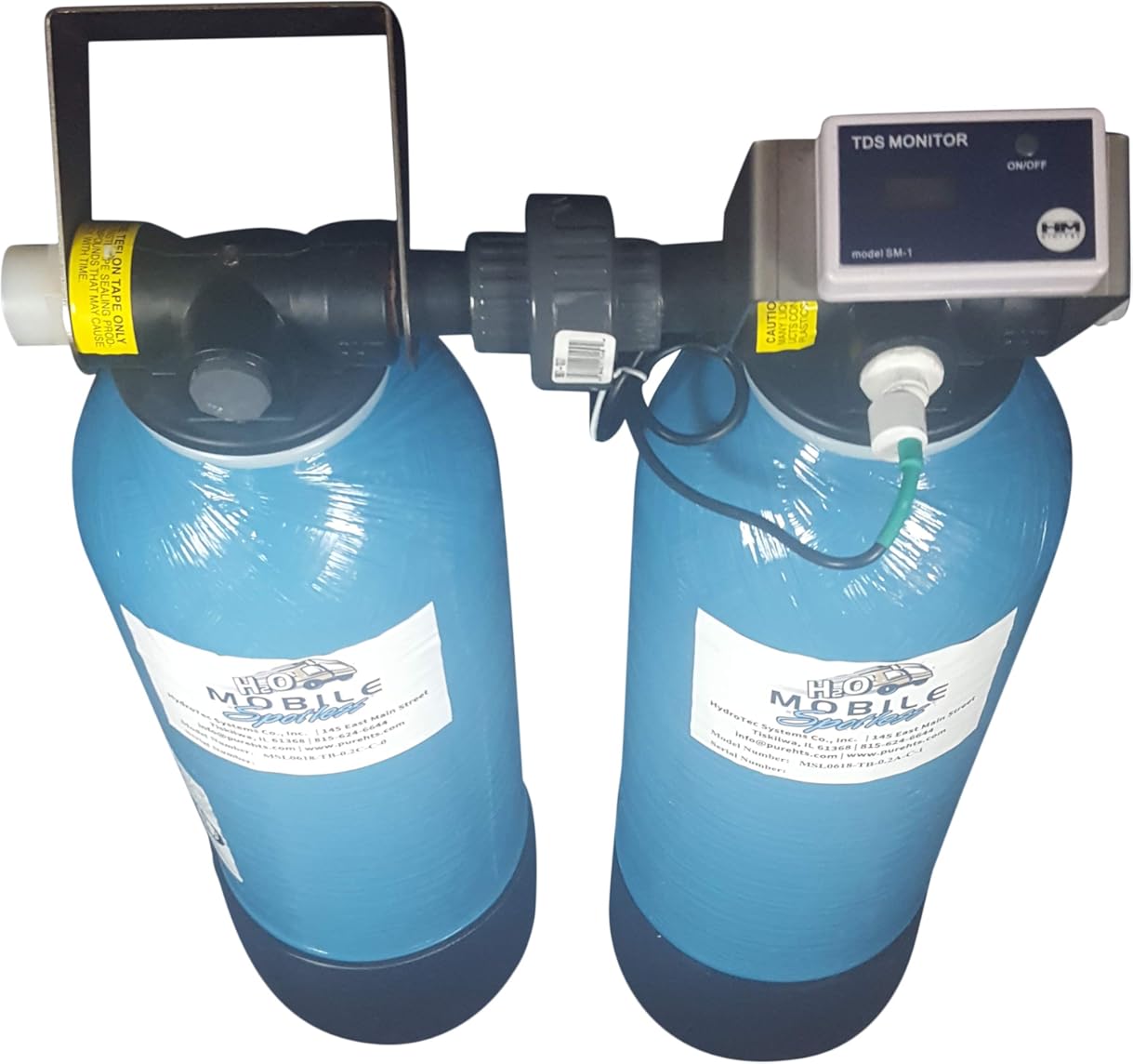 5200 Gr (520 gallons When Treating 10 Grain Water) Mixed Resin Spot Free Car-RV-Boat Water Conditioner Meter