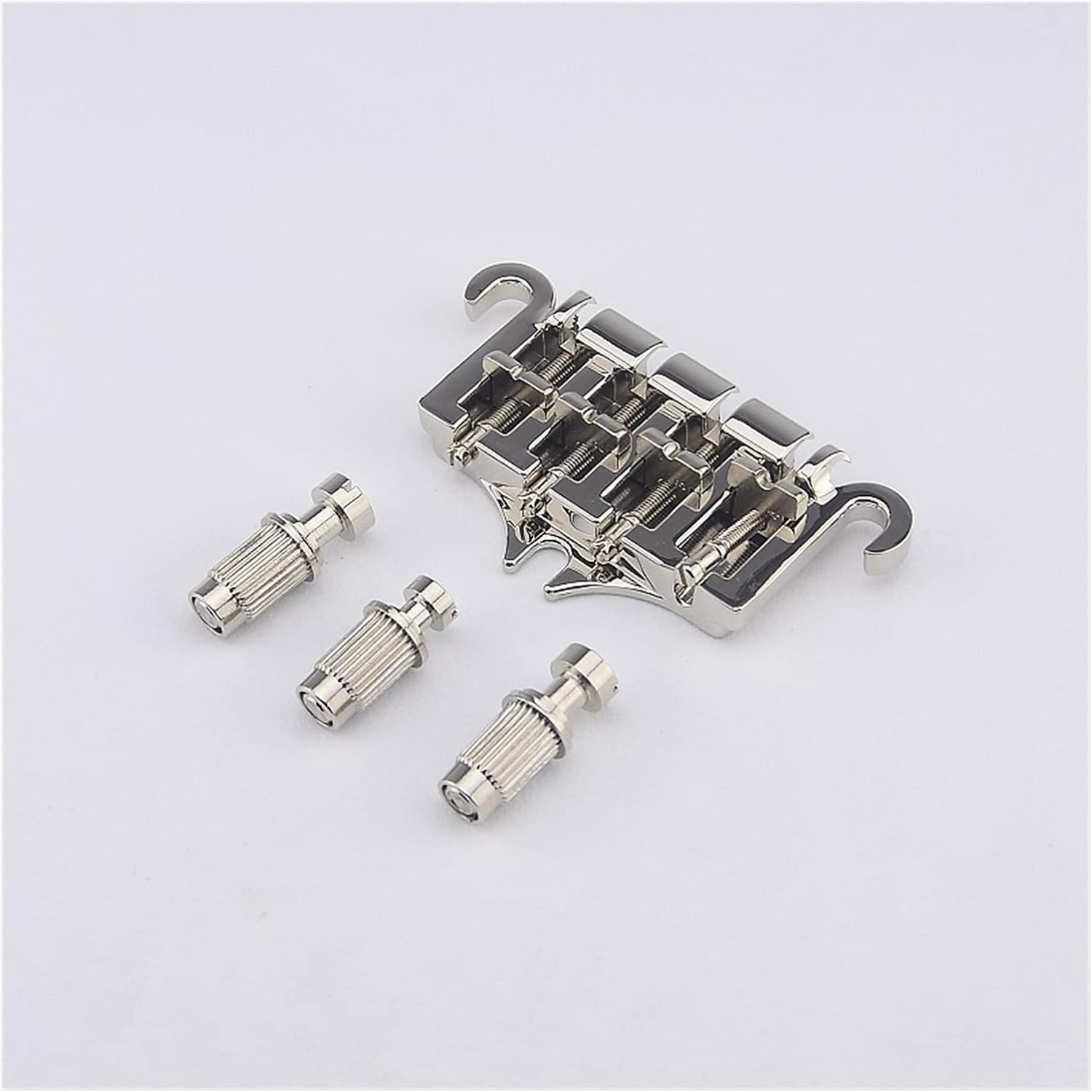 1 Set Electric Bass Bridge Nickel As Shown in The Pictures Electric Guitar Bridge