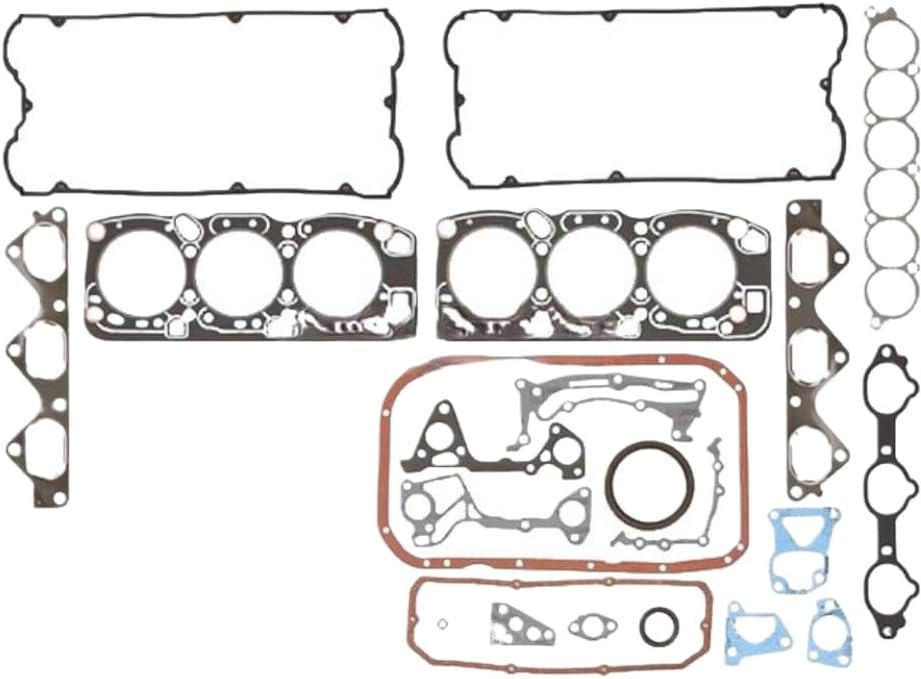 Engine Gasket Seals Kit 07-07-0302 09-07-0402 Compatible with 2001 2002 Montero 3.5L 3497CC 215CID V6 SOHC Vehicles Replacement Parts Set