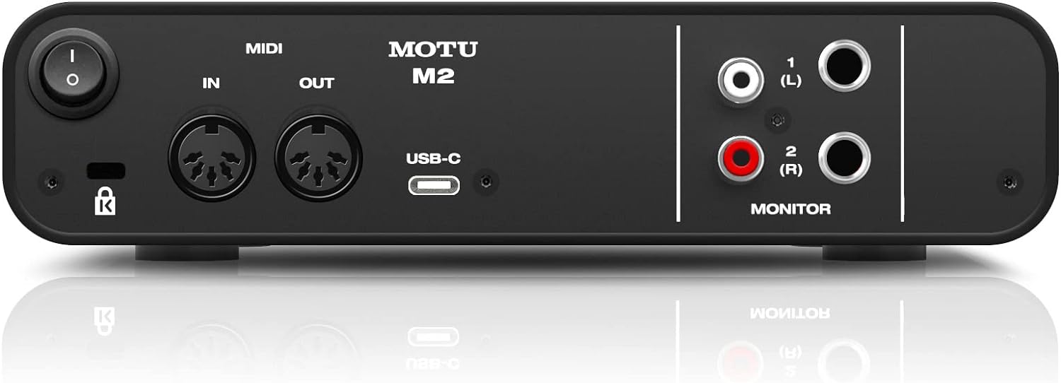 MOTU M2 USB-C Audio Interface