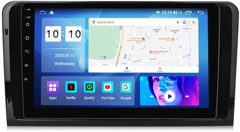 Generic Car Stereo Radio for Benz M-Class GL-Class 2005-2009 2G RAM+32G ROM…