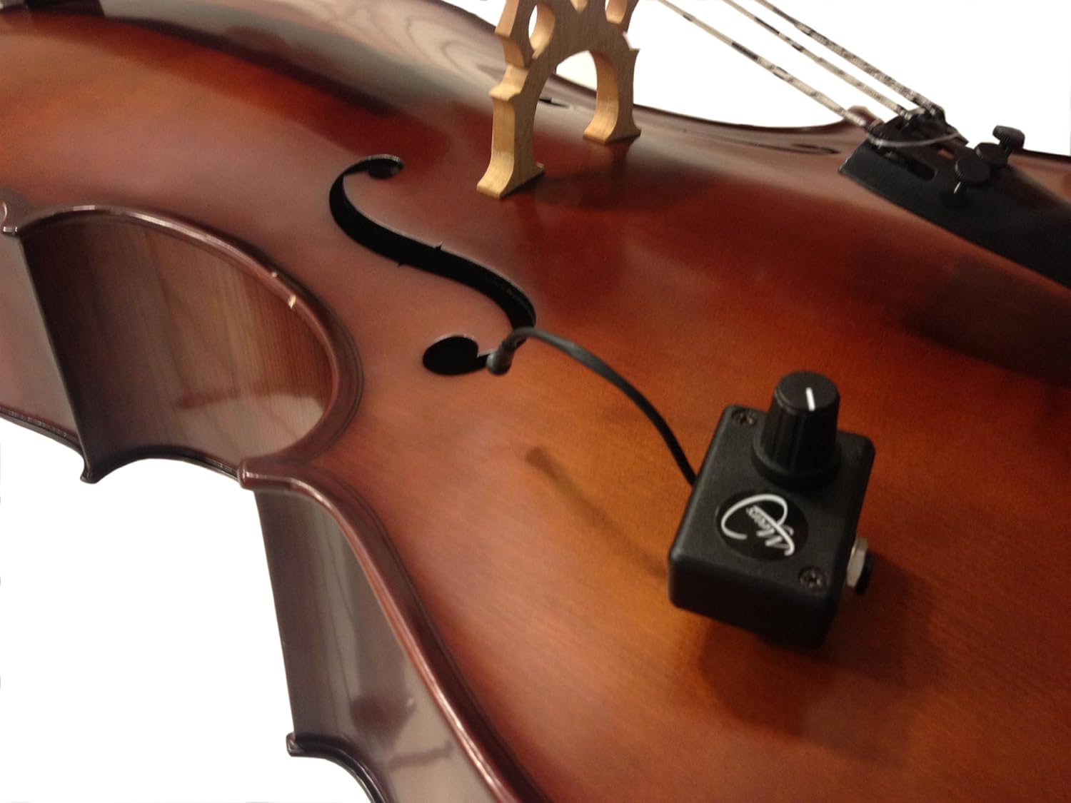 Upright Bass Pickup with Flexible Micro-Gooseneck by Myers Pickups