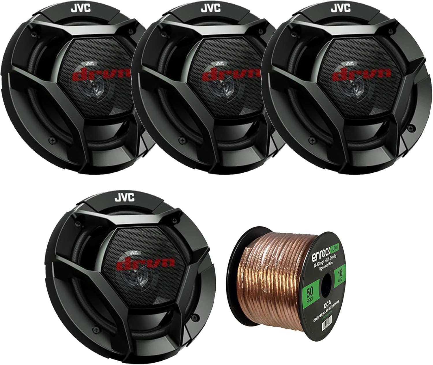 JVC Car Speaker Package of 2 Pairs of DR Series 6.5