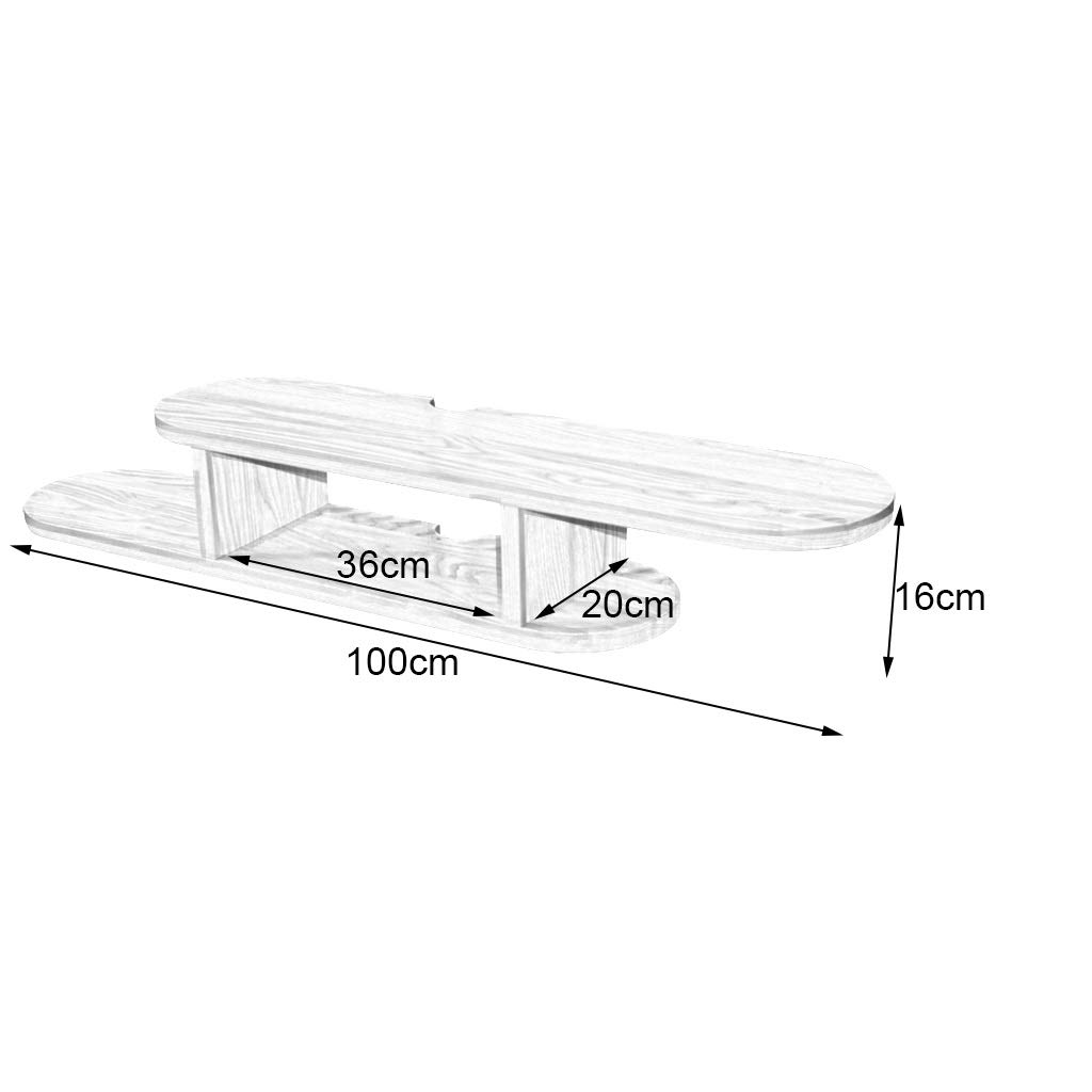 Parking Car Parking Space Lock Bollard, Wall Mounted Floating Shelf Walnut Wood 100cm for Media Console and Components