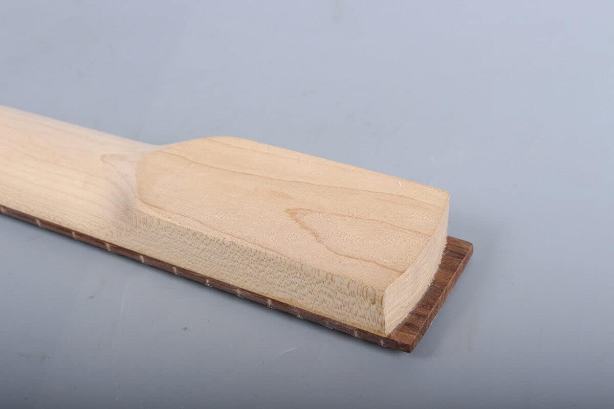 24fret Bass Guitar Neck 30inch Scale Maple Rosewood Fretboard Paddle head
