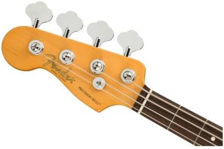 Fender American Professional II Precision Bass, Olympic White, Left-Handed, Rosewood Fingerboard