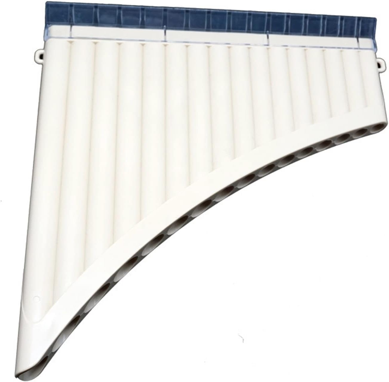 PanPipes Woodwind Instrument 16-Pipe Pan Flute is Suitable for Beginners and Adults to Play Musical Instruments (Color : White)