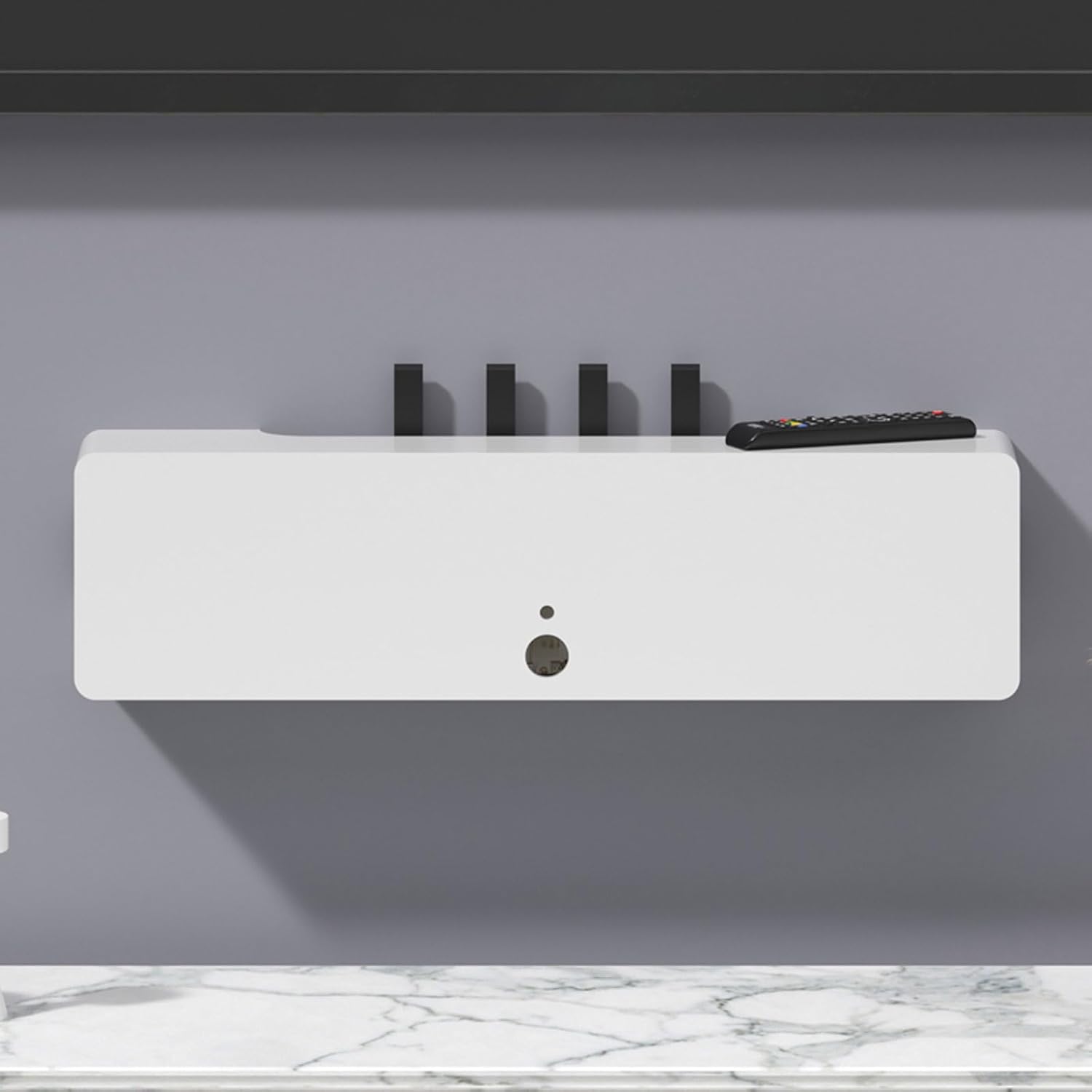 WiFi Router Set top Box CD DVD Players Cable Box Toy Storage Cabinet Wall Mounted TV Cabinet Wall Shelf Floating TV Shelf Game Console TV Stands TV Unit TV Bracket Wall Mount Corner Shelves