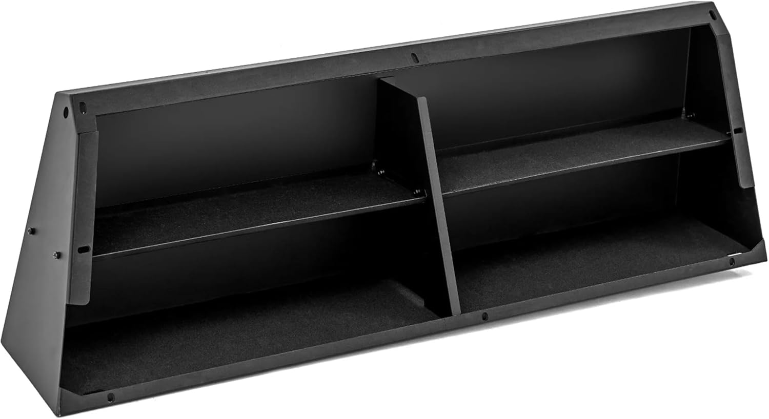 Rough Country Bed Cap Side Shelf Bin (Passenger Side) - Storage Upgrade for RC Bed Topper