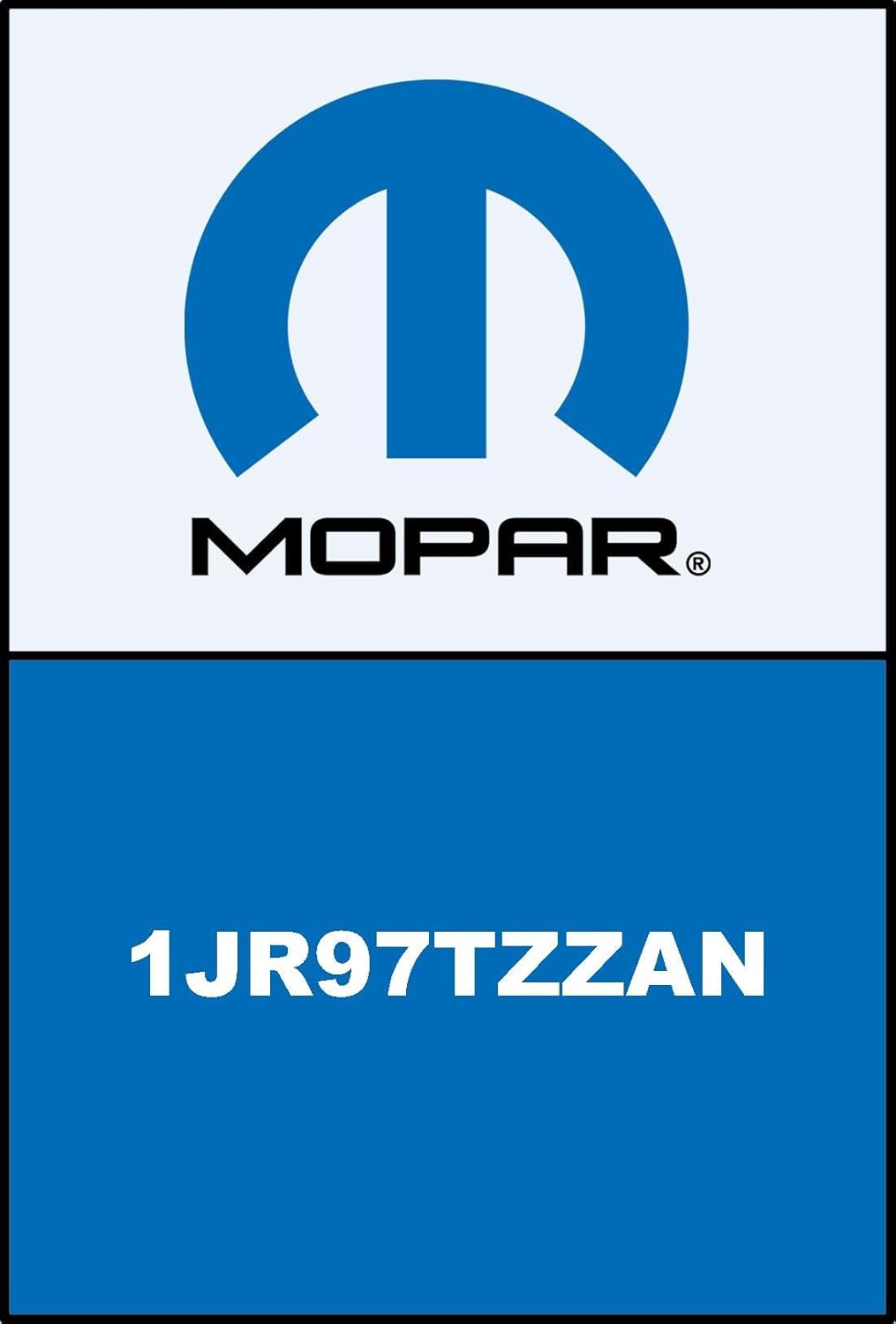 Mopar 1JR97TZZAN MIRROR OUTSIDE REARVIEW