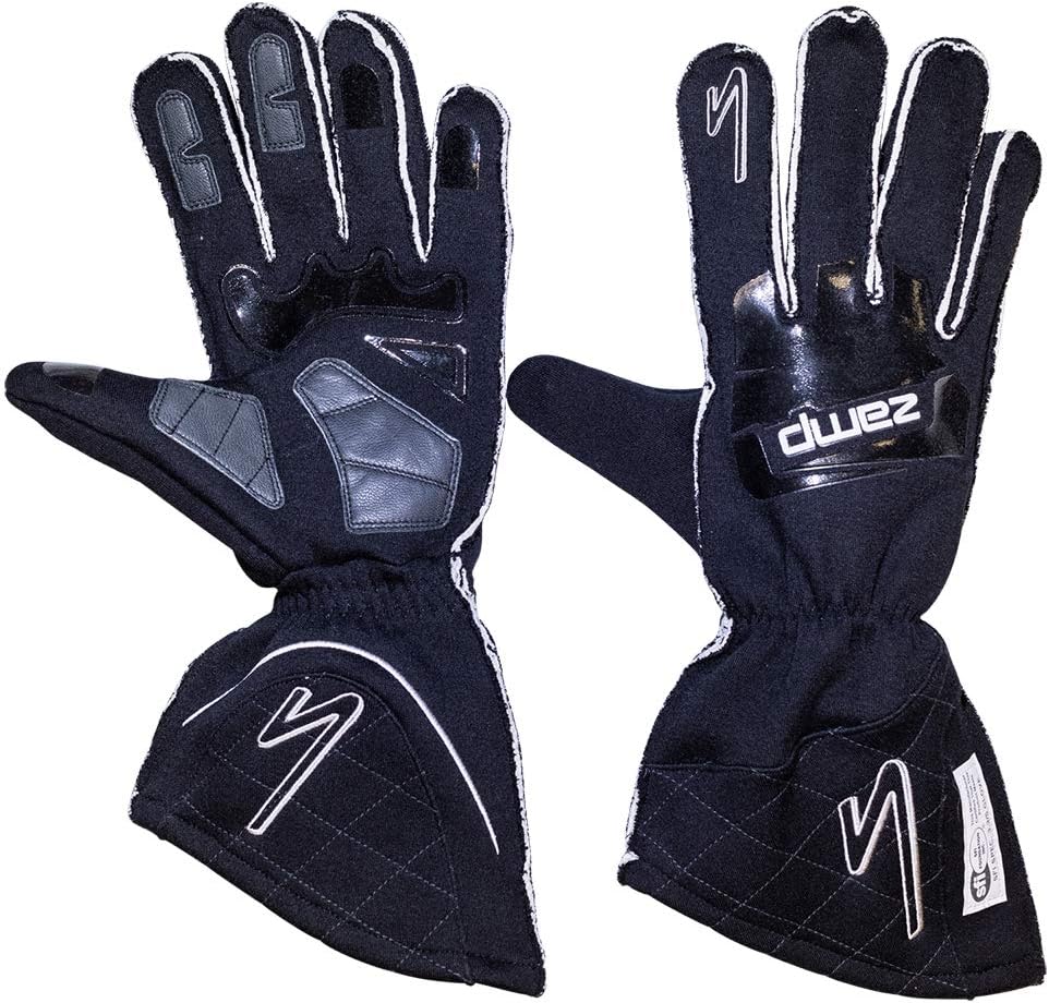 Zamp ZR-50 SFI 3.3/5 Race Gloves Gray XXLarge