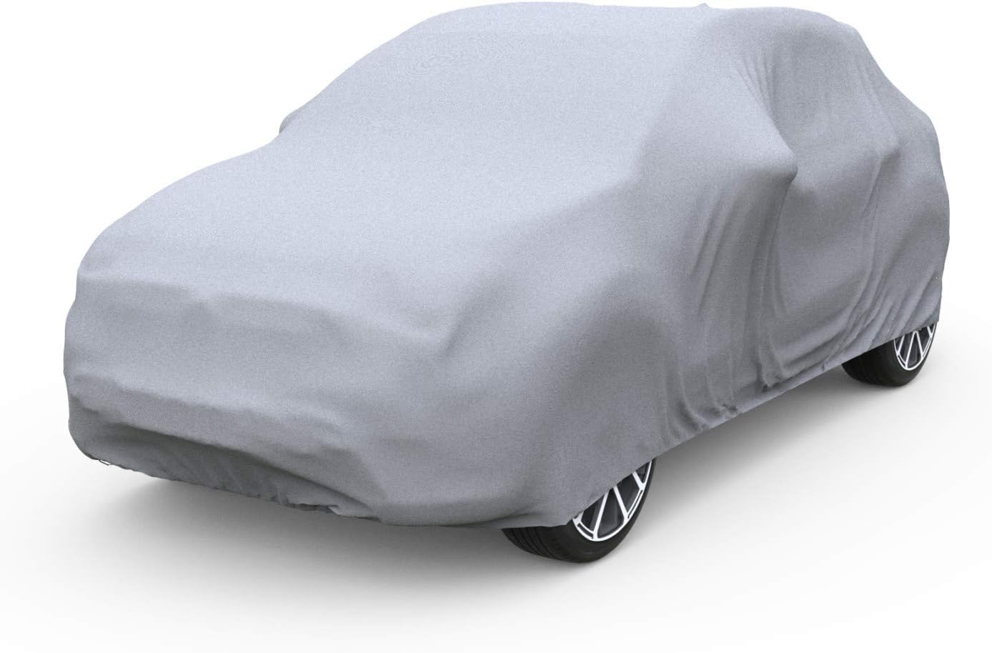 Budge Protector III Hatchback Car Cover, 3 Layer Moderate Weather Protection, Water Resistant and Dustproof, Hatchback Car Cover fits Cars up to 183
