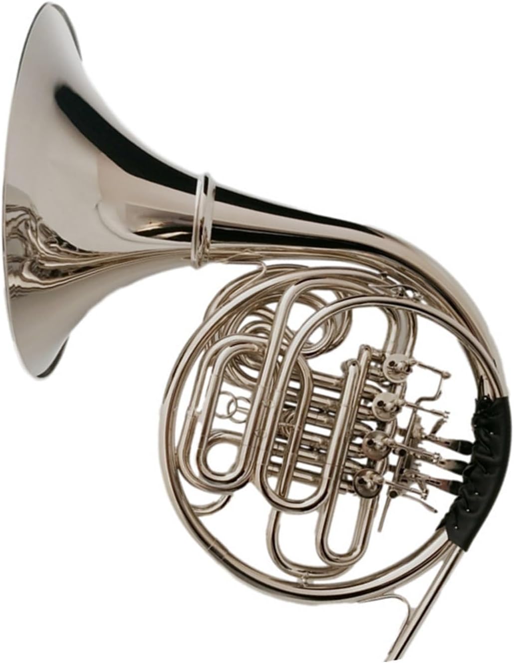 4 Key French Horn Brass Four Key Double Row French Horn Instrument Split B F Tuning Nickel Plated