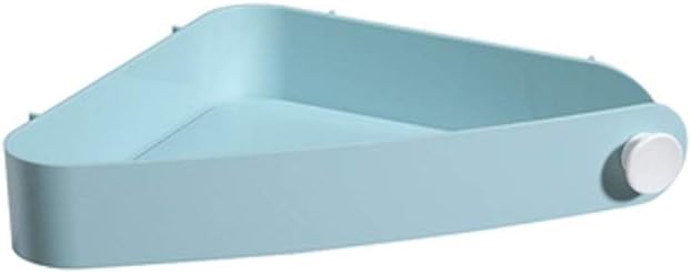 New Corner Shelf Triple-cornered Bathroom Wall Corner Mount Storage Holder Rack,Strong Suction Wall Mount Shelf Bathroom Kitchen Easy to Install