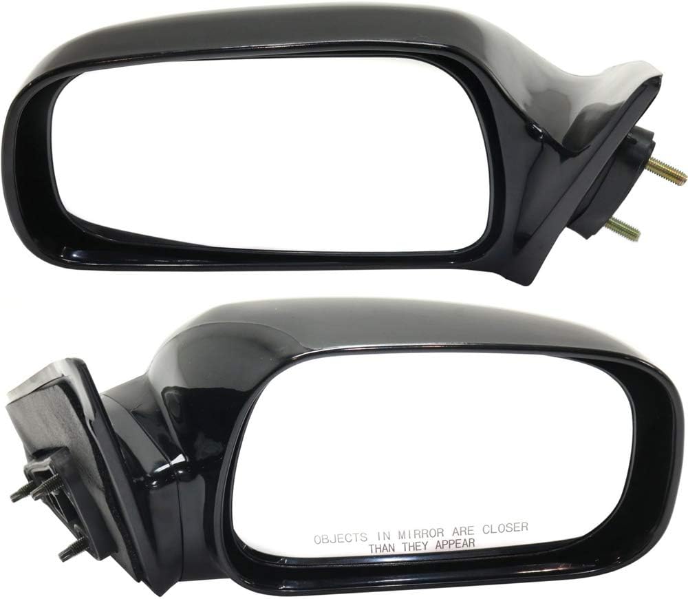 Kool Vue Driver Side Mirror Passenger Power For Toyota Camry 2002-2006 Automotive Exterior Accessories, Non-Heated Without Signal Light Paintable USA Built Vehicle