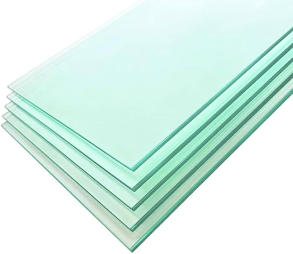 WISDOMFUR 5-Pack Tempered Glass Shelf Panels – 14