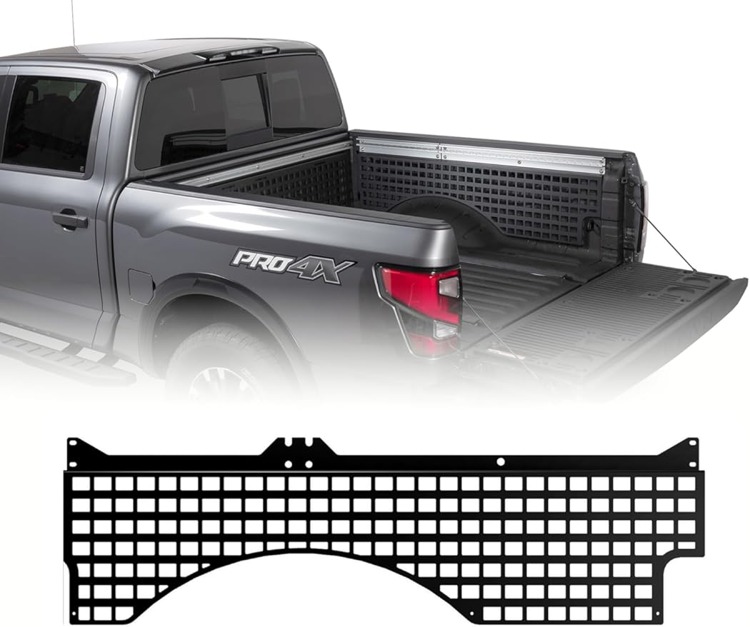 Putco Truck Bed Passenger Side MOLLE Panel - Fits Nissan Titan 2017-2024 5'7'' Bed