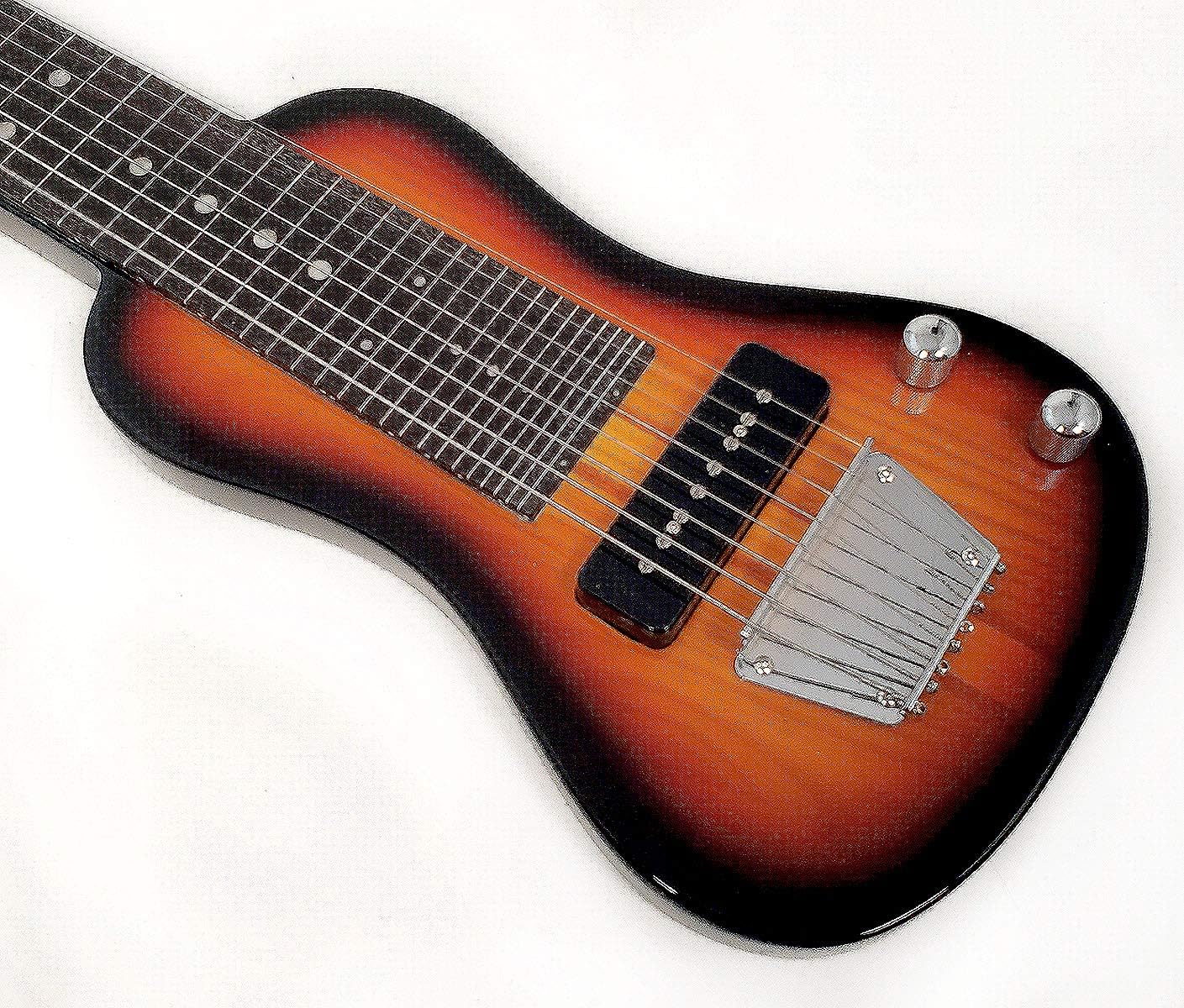 LAP 8 3TS 8 String Lap Steel Guitar w/Free Detachable Stand and Padded Carry Bag