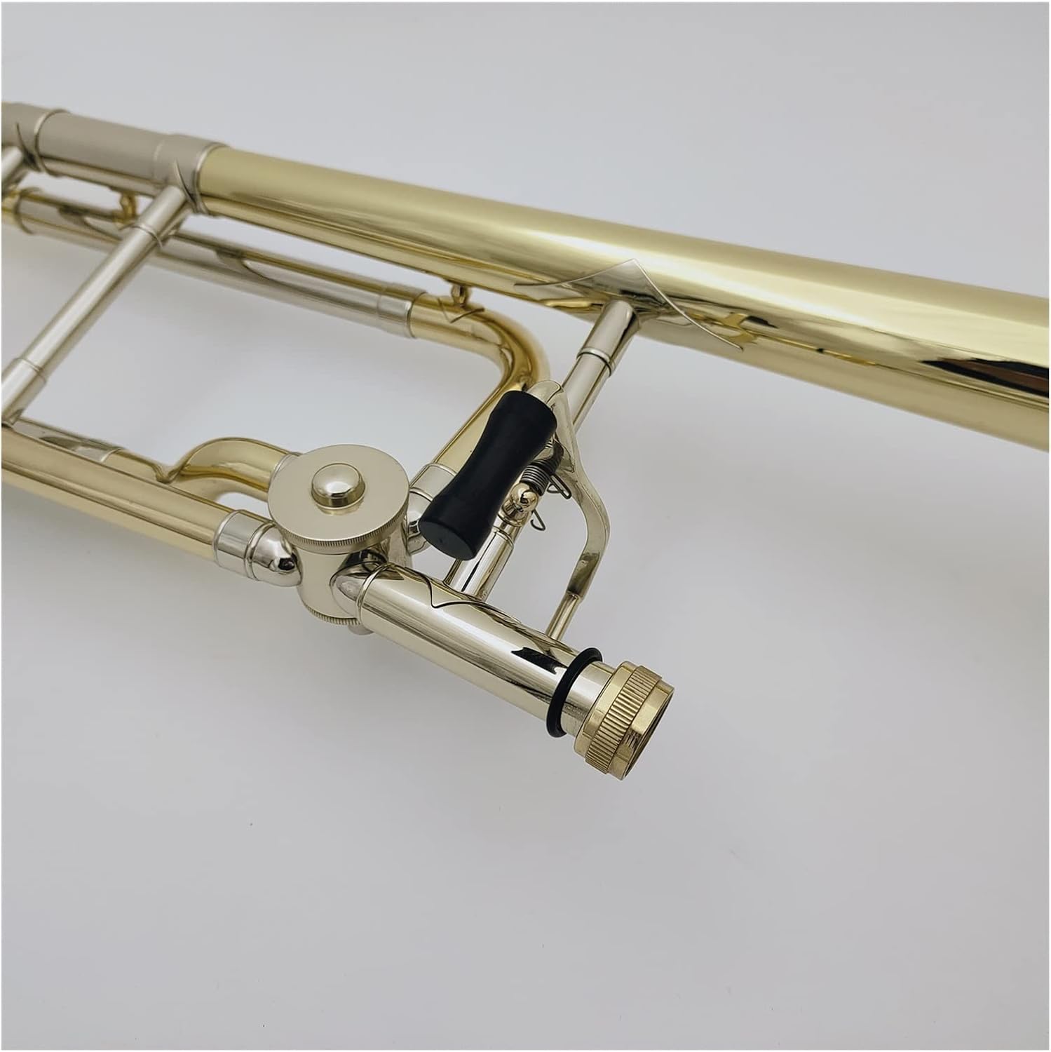 TSTS Trombone Bb/F Brass Lacquered Gold Plated Professional Musical Instrument Beginner Trombone