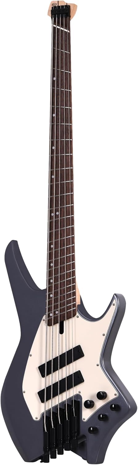 NEXT HNB5-5 String Multi-Scale Bass (Gunmetal Gray)