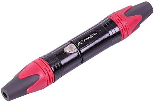 Davitu Electrical Equipments Supplies - 15sets 3pins NC3MXX&NC3FXX XLR connector, Microphone MIC XLR Male Plug&Female Jack Adapter, 7 colors available - (Color: silver, Pins: 3pins)