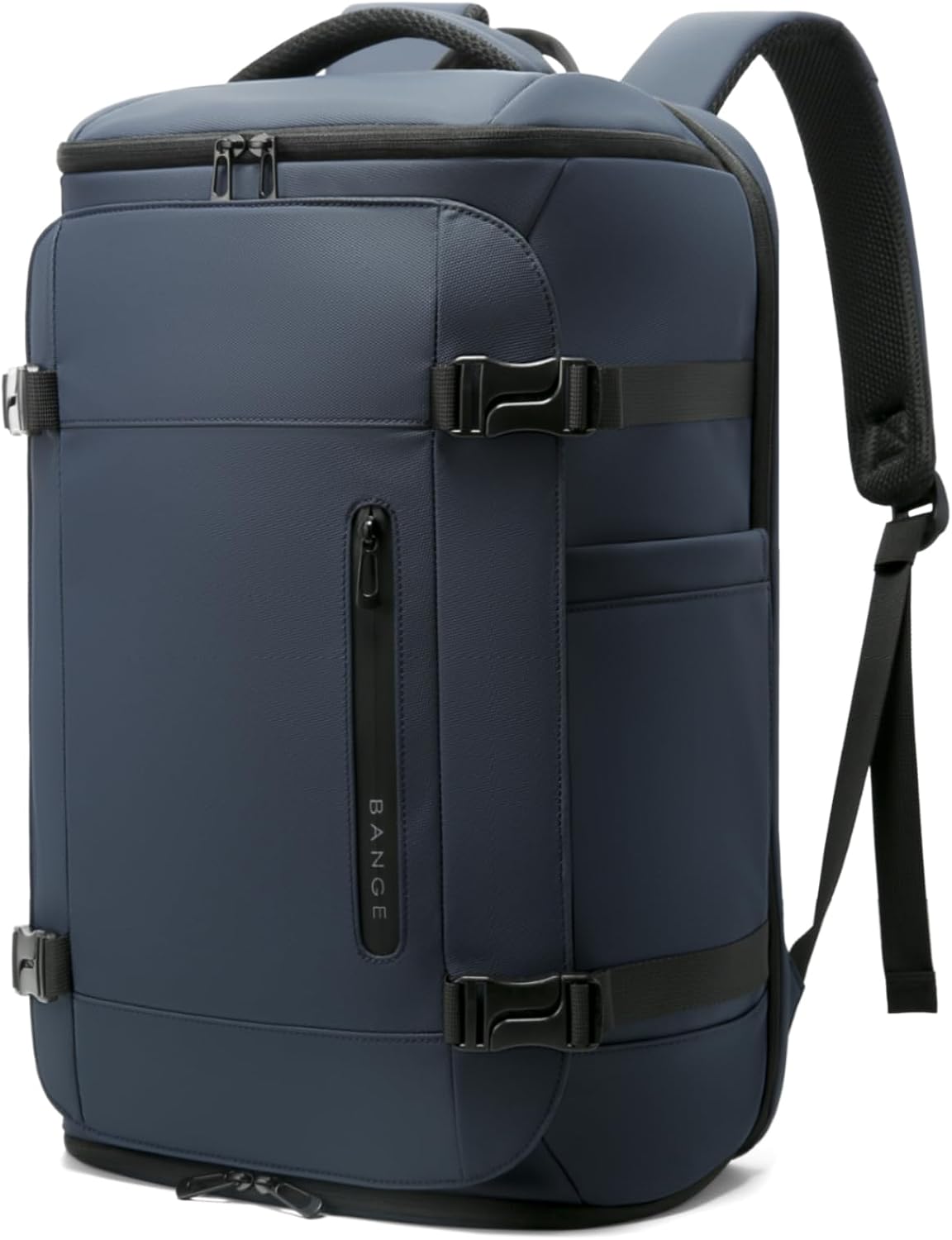 BANGE Travel Backpack with Shoe Compartment, 40L Large Capacity Back Pack, Men's Weekender Daypack Fits 17.3 Inch Laptop, Carry On Travel Backpack with Water Bottle Holder for Men and Women