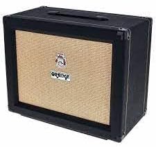 Orange PPC112C Guitar Speaker Cabinet 60W with 1x12 Guitar Cabinet Celestion Vintage 30 BLACK Bundle with Pig Hog 
