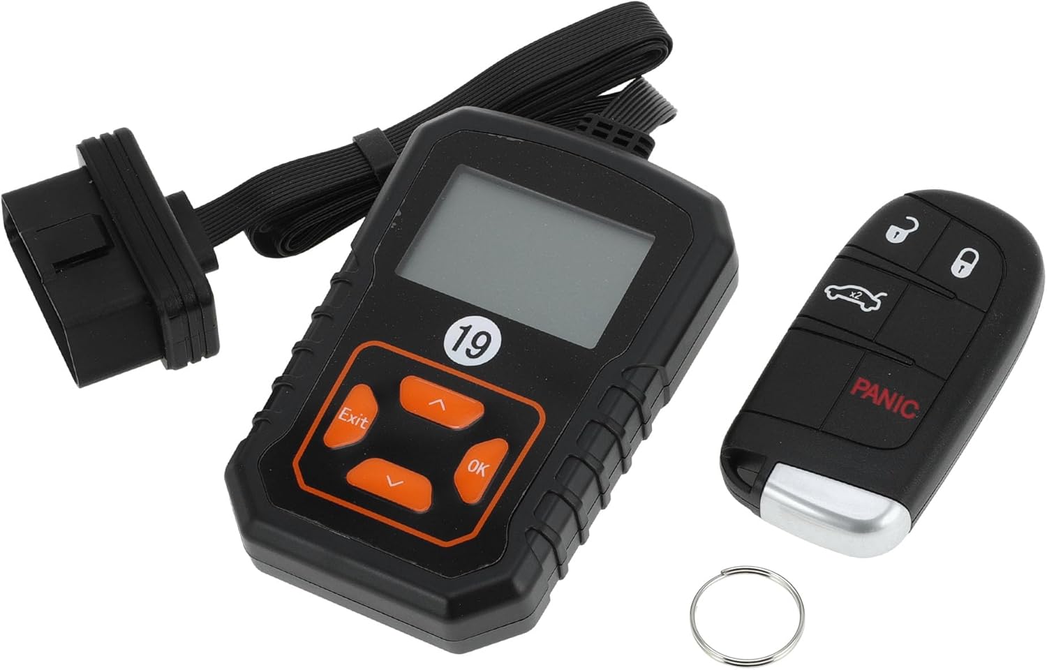 ACROPIX M3N40821302 Keyless Entry Remote Key Fob for Chrysler 300 2011-2014 433 Mhz Replacement Car Key Kit DIY Tool 4 Button