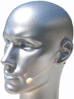 Av-jefe Vl630-h4p Tan Headset Microphone W/hiroshi 4 Pin for Audio Technica Wireless Microphone System