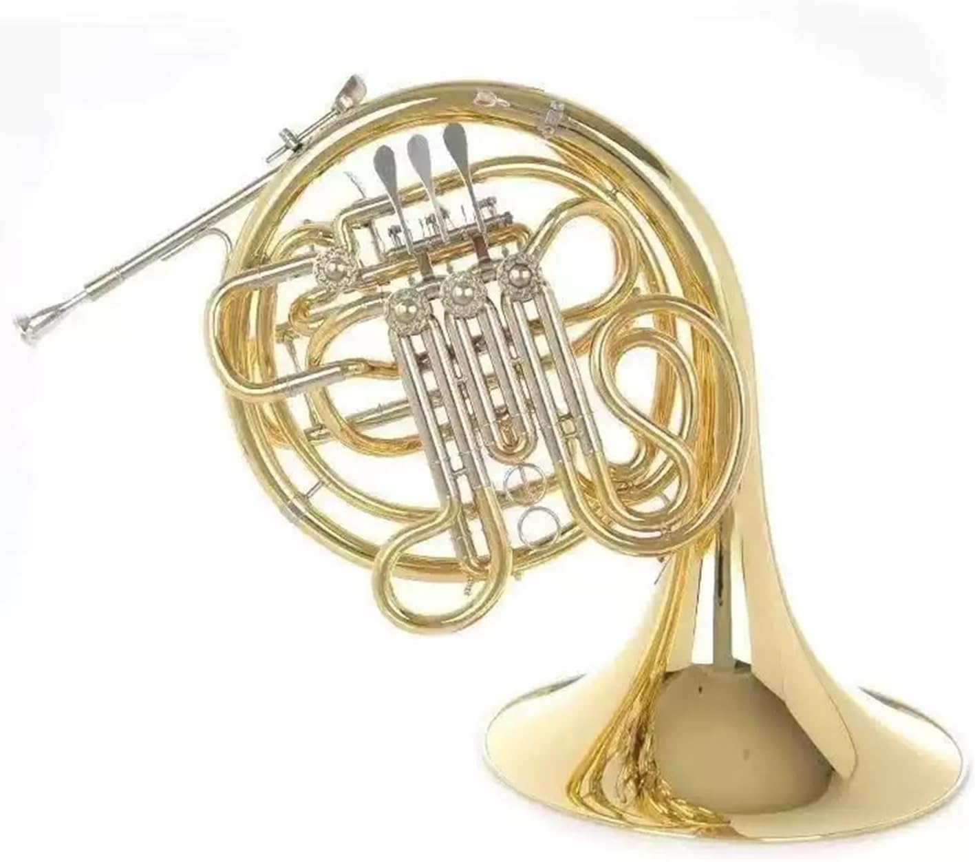 4 Key French Horn French Horn 4 Key Double Row Gold Bronze B Flat Or F Performance Or Practice Split(2)